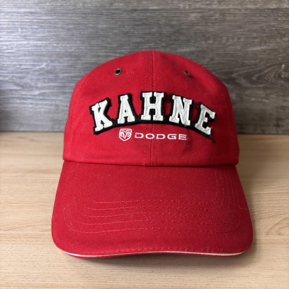 Kasey Kahne Hat Cap Strap Back Mens One Size Red NASCAR Racing Dodge Driver